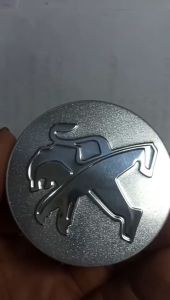 Logo Peugeot cho chụp mâm xe (chụp Lazang) đường kính 60mm.