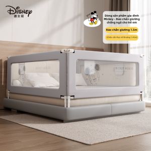Disney | Disney Baby Guardrail Crib Protection Fall Prevention Adjustable Heightened Safety Barrier for Children 6 Months to 3 Years