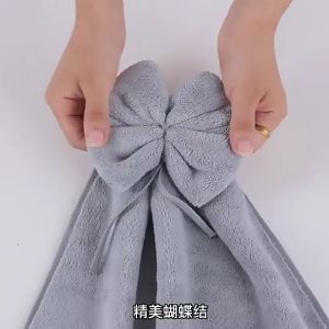 Coral Fleece Handuk Lembut Menyerap / Handuk Tangan / Lap Tangan