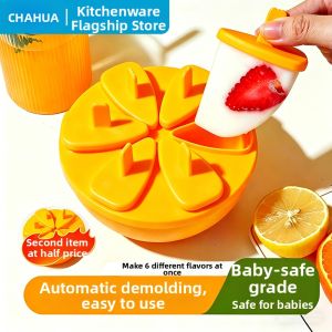 CHAHUA | Child-friendly Mini Ice Cream Mold Food-grade Soft Silicone
