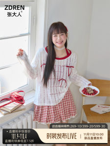 ชุดกระโปรงจีบเอวสูง ชุดกระโปรงสั้นสไตล์เกาหลี แขนยาว ปกโปโล ทรงเข้ารูป ทรงหลวม สำหรับผู้หญิงไซส์ใหญ่