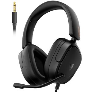 Nubwo | NUBWO HG04L Gaming Headset with Mic for PS5/PS4 Xbox Series X|S/Xbox One Switch 250g Lightweight 3.5mm Jack for Gaming & Work