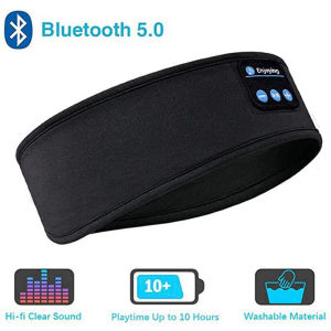 Wireless Bluetooth Earphones Sports Sleeping Headband Elastic Comfortable Headphones Music Eye Mask Bluetooth Headset Headband