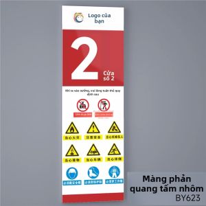 RUIKELAIXIANG | Biển Báo An Toàn Nhà Máy Lối Vào Số 1 Cổng Đường Di Chuyển Logistics