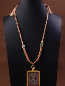 Dây Chuyền Cotton Thủ Công Kiểu Tây Tạng Có Khóa Tháo Rời nhanhTG290 Dây Chuyền Phật Giáo Dây Chuyền Tượng Phật Phụ Kiện Thời Trang