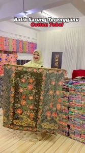 Sarongs Kain Print Ethnic Fabric Cheap Price Batik Sarong Packing by Piece Asia Flower Batik Sarong Garment Sleepwear Baju Attire