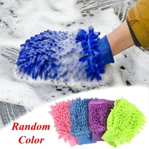Car Wash Towels: Chenille Cleaning Mitt & Microfiber Car Wash Towel