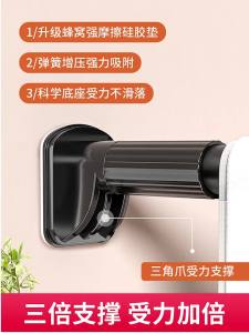 Adjustable No-Drilling Support Rod