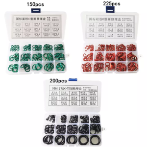 150PCS/200PCS/225PCS/set Different Size rubber o ring Washer Seals Watertightness Assortment 15 sizes oring rubber set