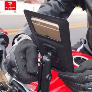 🔥Ready Stock🇲🇾 MOTOWOLF Motorcycle Waterproof Phone Bag Holder Bicycle Bracket Motor Pemegang Telefon Basikal MDL2818