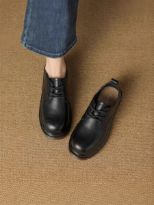 Reemoor | Winter Round Toe Deep Opening Thick Sole Commute Womens Loafers