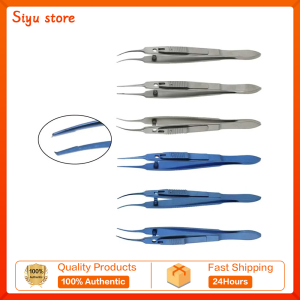 Eyelid Tools Strabismus Forceps Tweezers Fixation Forceps Clamp Autoclavable Ophthalmic Instrument