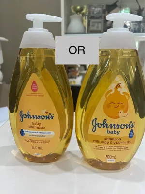 Johnsons Syampu / Johnson Baby Shampoo GOLD 800ml (exp:2028) *price for 1 bottle only*