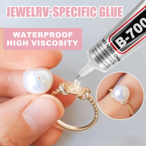 JXVX B-7000 Jewelry Adhesive Clear Glue Bedazzling Glue Rhinestone Glues Craft Glues Jewelry Making Nail Art DIY Makeup .
