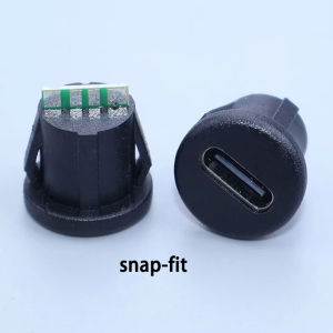 Ổ Cắm Chống Nước Type-C Nữ 6/16 Pin USB-C Đầu Nối Sạc Cắm Jack Sạc Dây Hàn Cổng Giao Diện Nguồn