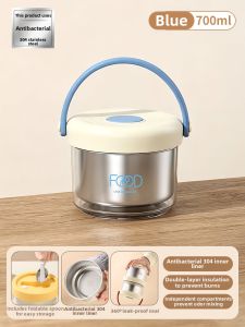 YOULUNMEI | Insulated Portable Bento Box Double-layered