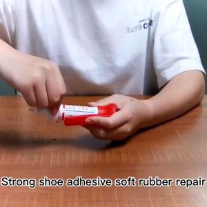 30ml พร้อมเข็ม ขาตั้ง กาวยางรองเท้า กันน้ำ ทนต่ออุณหภูมิสูง โปร่งใสอย่างเต็มที่ ไม่แข็งกระด้าง ยึดติดแน่น กับ กาวติดพื้นรองเท้า แบบกันน้ำ