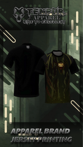 Kaos Kopassus pria lengan pendek bahan jersey motif depan ukuran M-XL