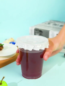 500pcs 11.5cm Disposable Sealing Paper Coffee Coffee Milk Tea Beverage Sealing Membrane Gasket Leak-Proof Sealing Paper