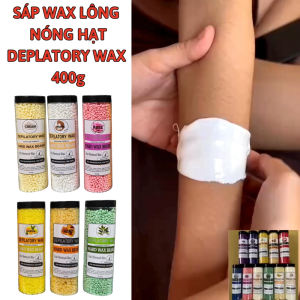Sáp Wax Lông Nóng Hạt DEPLATORY WAX 400g Chính hãng.