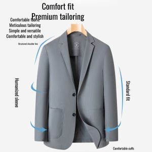 เสื้อสูทลําลองสําหรับธุรกิจยางเบาไม่ทําเครื่องหมาย