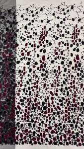 2026 Luxury African Lace Fabric 5 Yards Velvet Lace Beaded Tulle Lace Fabric Embroidered Nigerian Fabric for Wedding Dress Sew