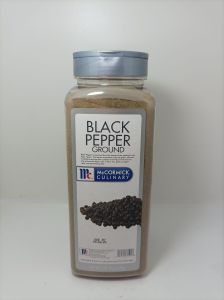 McCormick Black Pepper Ground 530g Pet Bots