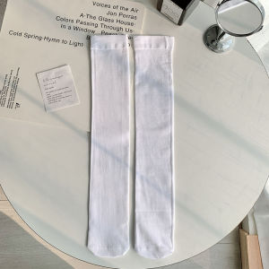 Womens Velvet Mid-Calf Socks Autumn Winter Pure Color Short Socks Spring Summer Long Tube over Knee Leggings Shaping Beauty Socks