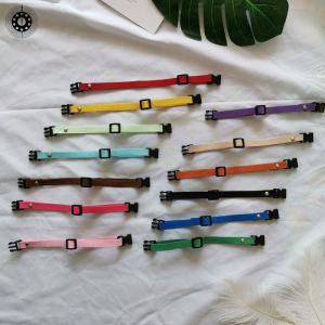 Newborn Pet Dog Cat Collar Identification Marking Neck Ring for Kittens Puppies Custom Engraving Universal Brand Pet Supplies