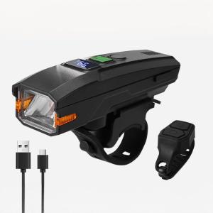 Đèn LED Phía Trước Xe Đạp Độ Sáng Cao Có Còi Điện Đèn Pin Di Động Để Đi Xe Đạp Đường Trường Ban Đêm Chống Nước IPX6