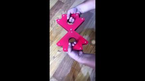 Masely 3 Angle Arrow Welder Positioner Soldering Locator Strong Magnetic Welding Magnets Holder