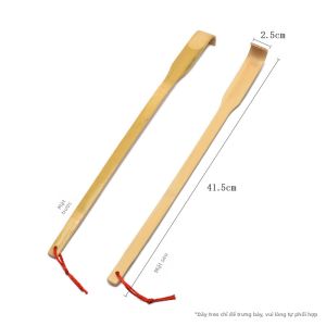 MOMIAN | Dụng Cụ Gãi Lưng Đa Năng Cao Cấp Từ Tre