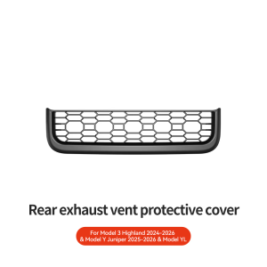 YZ For Tesla Model 3/Y Highland Juniper Rear Center Console Air Outlet Cover Vent Outlet Dust Cover Car Styling Accessories