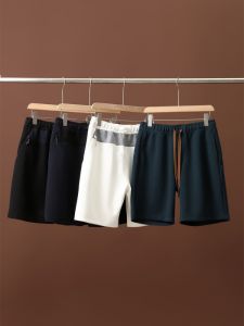 Quần Short Thể Thao Nam Ống Đứng Thoáng Khí Mùa Hè 2025 Quần Dài Thường Ngày Bằng Vải Cotton Pha Trộn Doctor.Huangs