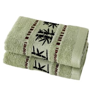 2pcs Bathroom Bamboo Towels Embroidery Soft High Quality Hand Face Towel Sheet Set Gift Bath Towels 34x34cm 34x74cm 70x140cm