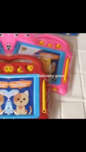 Mainan Anak Drawing Board / Papan Tulis Magnet Karakter Animal Cat