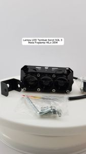 Lampu LED Tembak Sorot Laser 3 Mata LED SQL 3 Mata HiLo Projie 35W