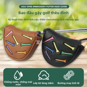 Dominant | Bao Đậy Gậy Putter Hình L Chống Nước với Lớp Len Dày Bên Trong