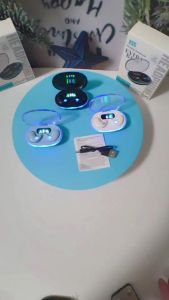 หูฟังไร้สายสำหรับนอนหลับ X55 บลูทูธ 5.3 พร้อมไมโครโฟนในตัว ระบบเสียงสเตอริโอ Hi-Fi ปุ่มควบคุมหูฟังแบบ LED หูฟังกันน้ำ หูฟังตัดเสียงรบกวนสำหรับโทรศัพท์มือถือทุกรุ่น