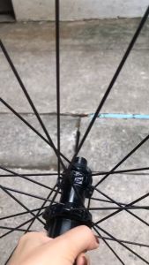 Vành xe đạp carbon Dura ace C50 may ơ nhôm phanh đĩa thả trục lớn chính hãng