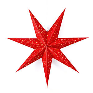 Felt Velvet Star Christmas Lantern