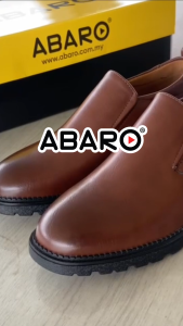 ABARO Men Faux Leather Formal Shoes CSA739U1 Men Formal Shoes/Kasut Formal Lelaki