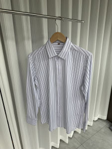 Special Offer! Offline Price 299! Glossy And Elastic! Autumn Mens Long Sleeve Business Shirt Standard Fit Casual Other Scenes