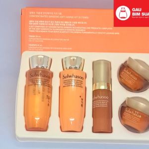 NEW Combo 5 chai Sữa Dưỡng Nhân Sâm Ngăn Ngừa Lão Hóa Sulwhasoo Concentrated Ginseng Rejuvenating Emulsion 25ml