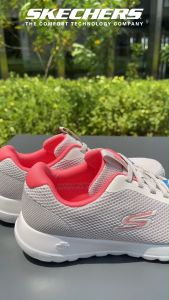 [Lazada Exclusive] Skechers Online Exclusive Women GOwalk Joy Light Motion Walking Shoes - 124707-OFPK Air-Cooled Goga Mat Kasut Sneaker Casual Perempuan SALE