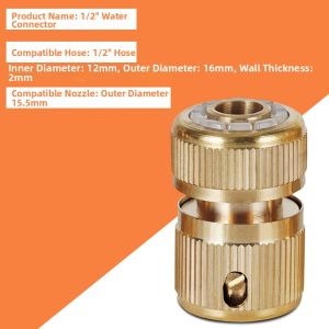 ZHIYADU | Universal Quick Connect Water Hose Adapter