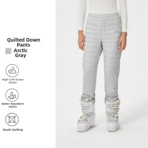SURPINE | Seamless Knit Thermal Insulated Womens Down Pants