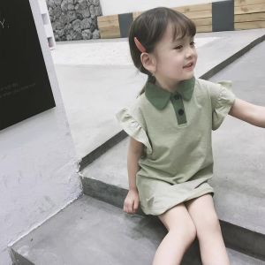 Summer New Womens Basketball Style Vest Skirt Childrens Korean Version Letter Sports Sleeveless Dress Trendy Short Skirt