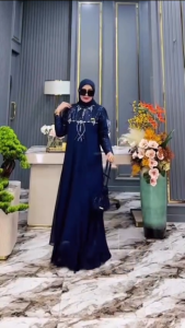 COD Yumna Dress Ceruty Babydoll apk Tile Dress Kondangan Dres Dewasa Terbaru 2025 Dres Lebaran Viral