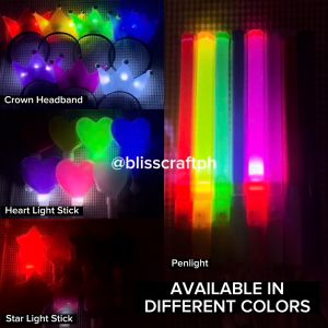 [COD] LAUFEY A Matter of Time Tour Light Stick Penlight LED Crown Headband Heart Star Lightstick Flashing Blinking Glowing Wand